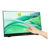 HANNspree HT225HPB 21.5" Full HD ADS Smart Adjustable Stand 10-Point TouchScreen Monitor with Speakers