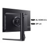 Acer Predator X27UZ1 27" Quad HD QD-OLED 280Hz 0.03ms Height Adjustable Gaming Monitor with Speakers