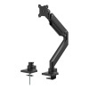 Neomounts NM-D775BLACKPLUS 10-49" Gas Spring Topfix 180°-Stop Desk Mount Single Monitor Arm - Black