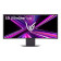 New Open Box - LG UltraGear 34GX900A-B 34" Curved OLED Ultrawide Quad HD 240Hz 0.03ms USB-C Freesync Premium Pro Height Adjustable Gaming Monitor with Speakers