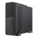 CiT S014C Slim Mini-Tower Micro-ATX Desktop PC Case with 300W Power Supply - Black