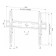 Neomounts WL30S-850BL16 42-86" Slim 3.3cm 60kg Lockable Fixed TV Wall Mount - Black