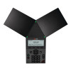 Poly Trio 8300 3.5" Monochrome LCD PoE-enabled IP Conference Phone with 3 Cardioid Microphones - Black
