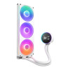 NZXT Kraken Elite V2 420mm ARGB Intel / AMD CPU Liquid Cooler w/ 2.72" LCD - White