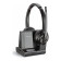 POLY W8220/A UC Wireless Noise Cancelling Microphone Office Headset - Black