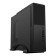 CiT S014C Slim Mini-Tower Micro-ATX Desktop PC Case with 300W Power Supply - Black