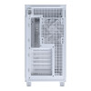 ASUS Prime AP303 Tempered Glass Mid-Tower PC Case - White