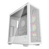 DeepCool Morpheus WH Full Tower Tempered Glass Gaming PC Case - White