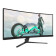 Refurbished - Philips Evnia 34M2C3500L 34" Curved WQHD 180Hz 0.5ms Gaming Monitor