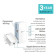 TP-Link AV1000 Gigabit AC Wi-Fi Kit Powerline Adapter
