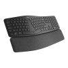 Logitech ERGO K860 Split Ergonomic Wireless Curved Keyboard - Graphite