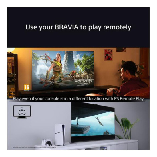 Sony BRAVIA XR 55" 4K TV with next-generation technology for stunning picture and sound