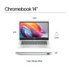 HP ChromeBook 14a-nf0000na Intel® Core i3-N305 8GB RAM 256GB SSD 14" ChromeOS Laptop