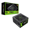 GameMax GX750W Modular 80 Plus Gold Black Power Supply